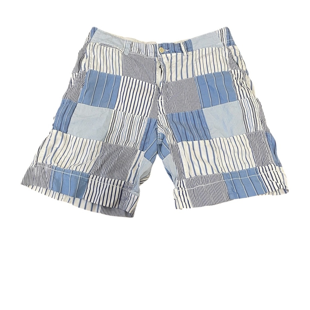 Polo by Ralph Lauren Striped Shorts in Blue and White
